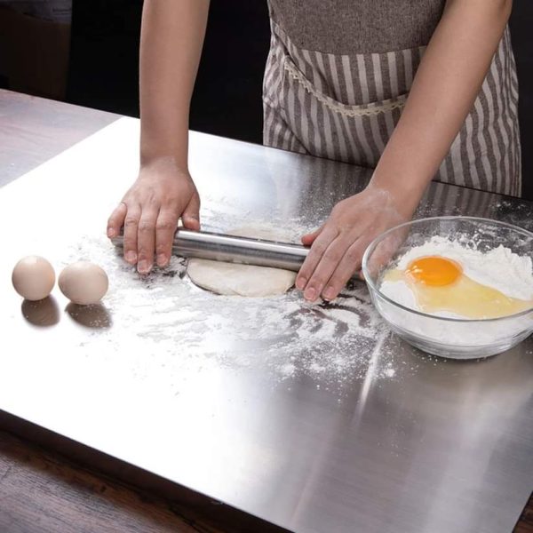 Stainless Steel Cutting Board! đŞâ¨ Durable, Hygienic, And Easy To Cleanâperfect For All Your Chopping Needs. A Must-have For Any Chef! â Size: 41x33cm